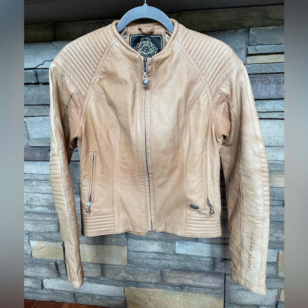 Roland Sands Leather Motorcycle Jacket
